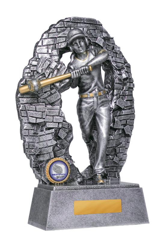 1010-5FC Breaking Down Barriers-Baseball Female 16cm