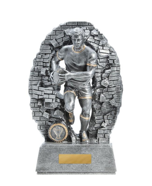 1010-6ME Breaking Down Barriers-Rugby Male 27cm