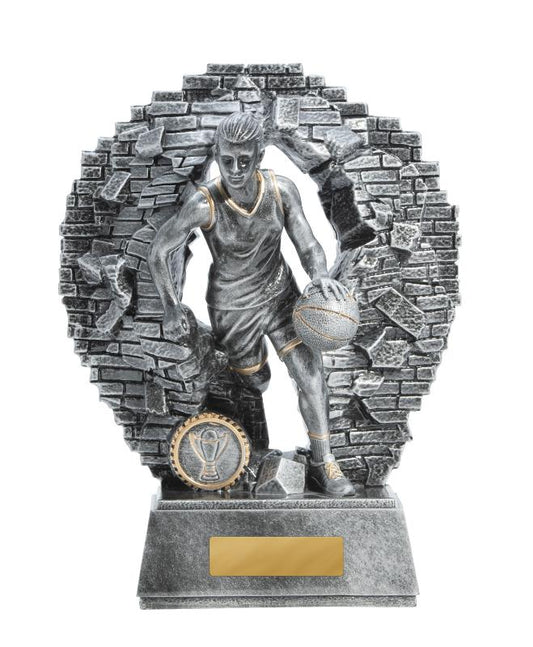 1010-7FD Breaking Down Barriers-Basketball Female 23cm