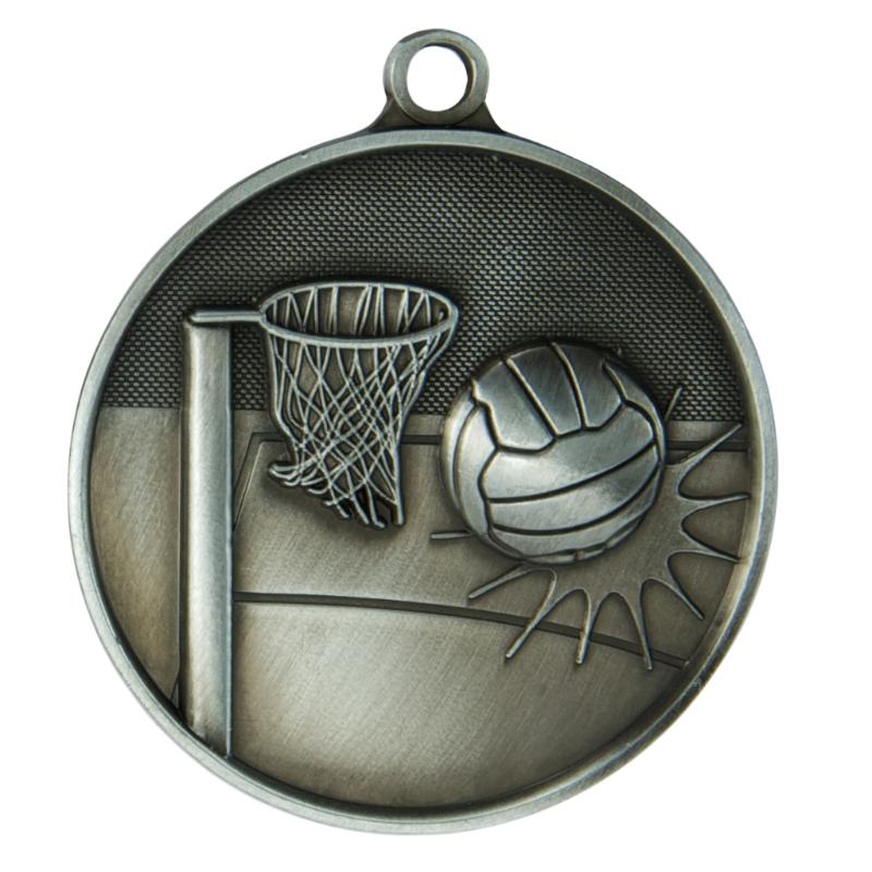 1050-8S Supreme Medal - Netball 7cm