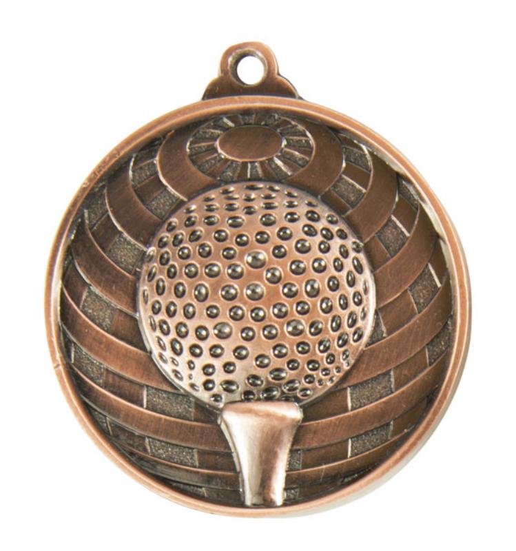 1073-10BR Global Medal-Golf 5cm