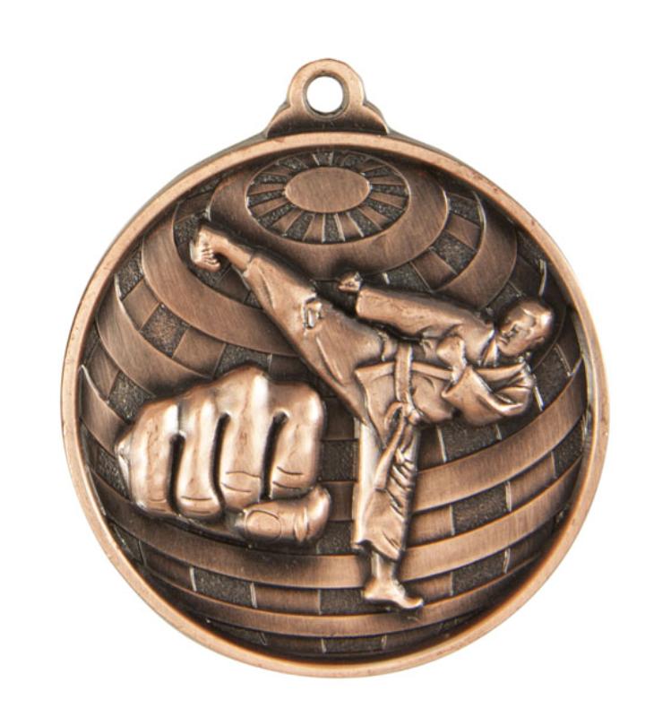 1073-11BR Global Medal-Martial Arts 5cm