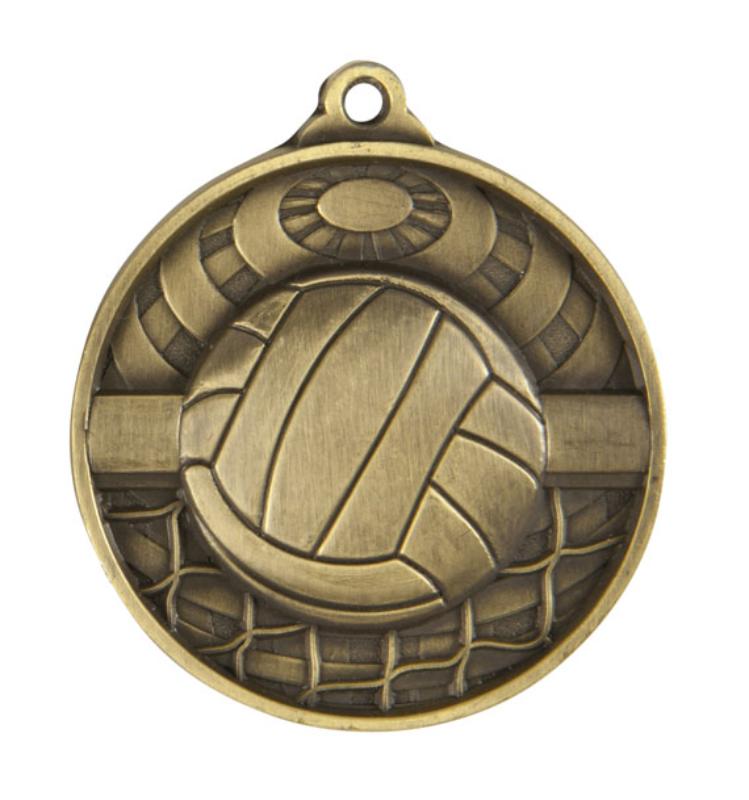 1073-13G Global Medal-Volleyball 5cm