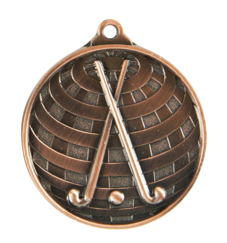 1073-24BR Global Medal-Hockey 5cm