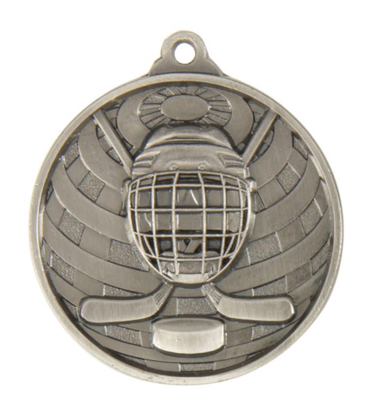 1073-25S Global Medal-Ice Hockey 5cm