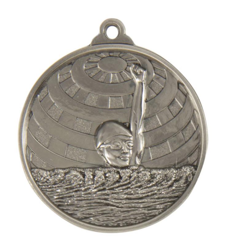 1073-2S Global Medal-Swimming 5cm