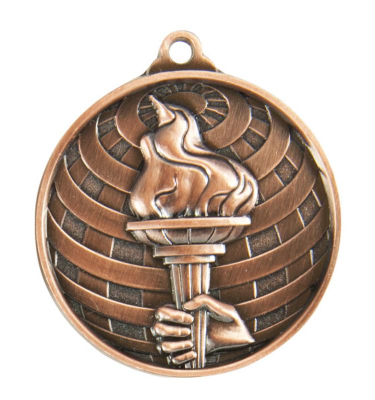 1073-35BR Global Medal-Victory 5cm