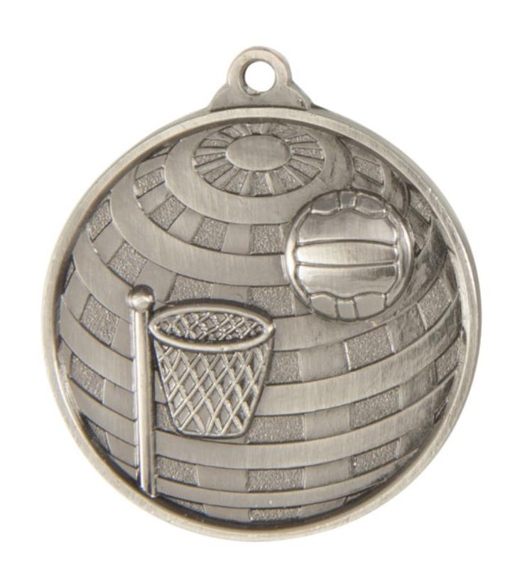 1073-8S Global Medal-Netball 5cm