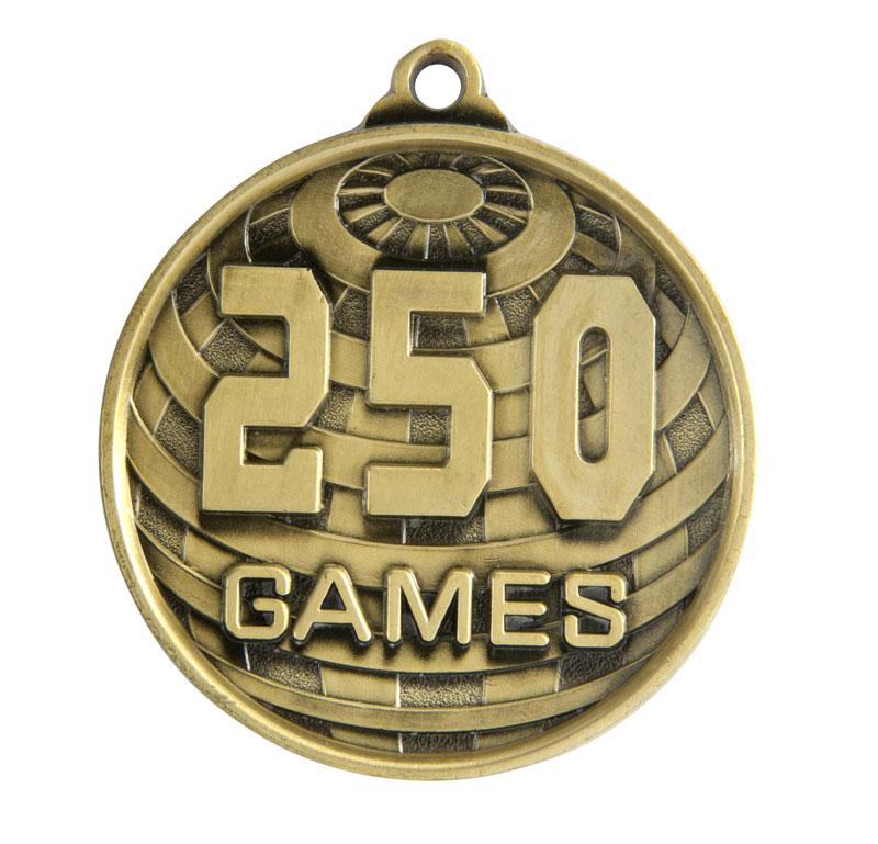 1073G-250G Global Medal-No. Games (250) 5cm
