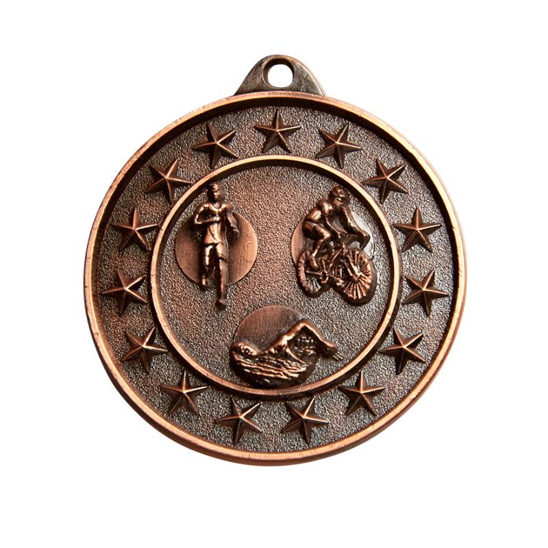 1074-15BR Shooting Star Series - Triathlon 5cm
