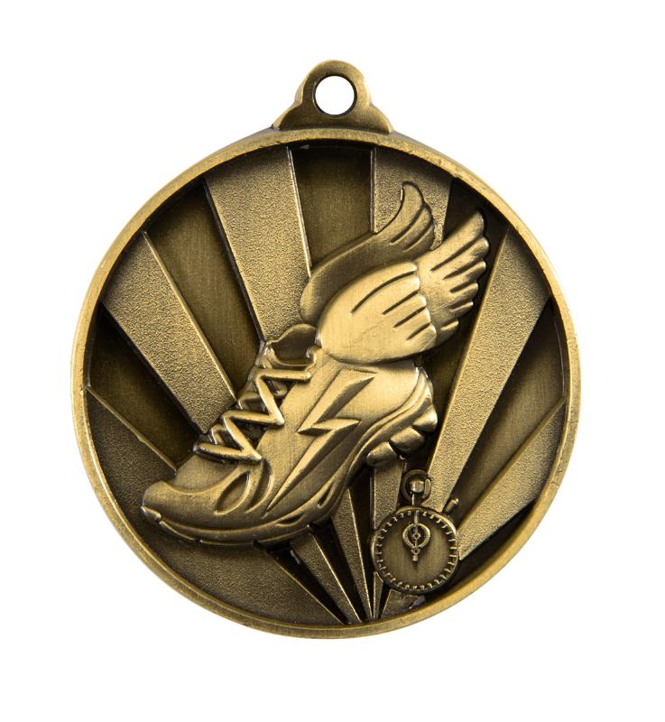1076-17G Sunrise Medal-Athletics 5cm