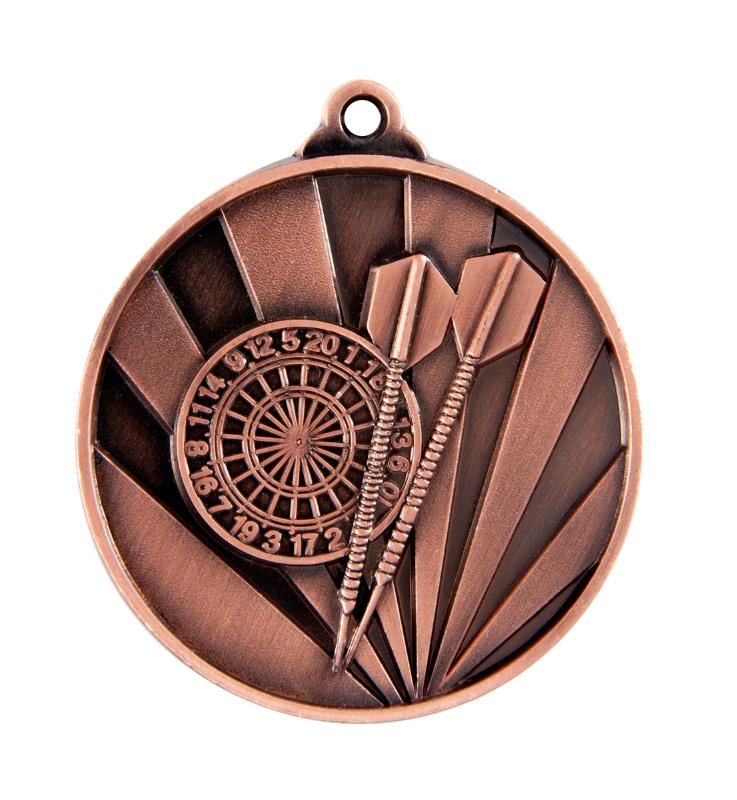 1076-26BR Sunrise Medal-Darts 5cm