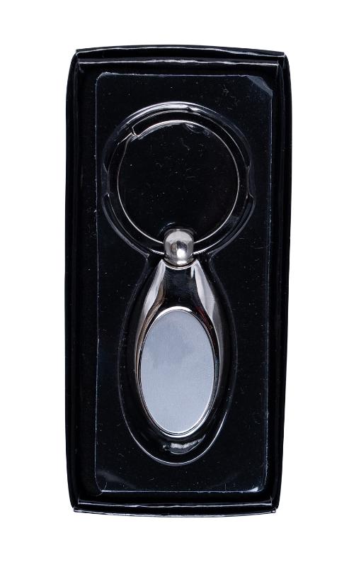 1124C Keyring Teardrop 4.8cm