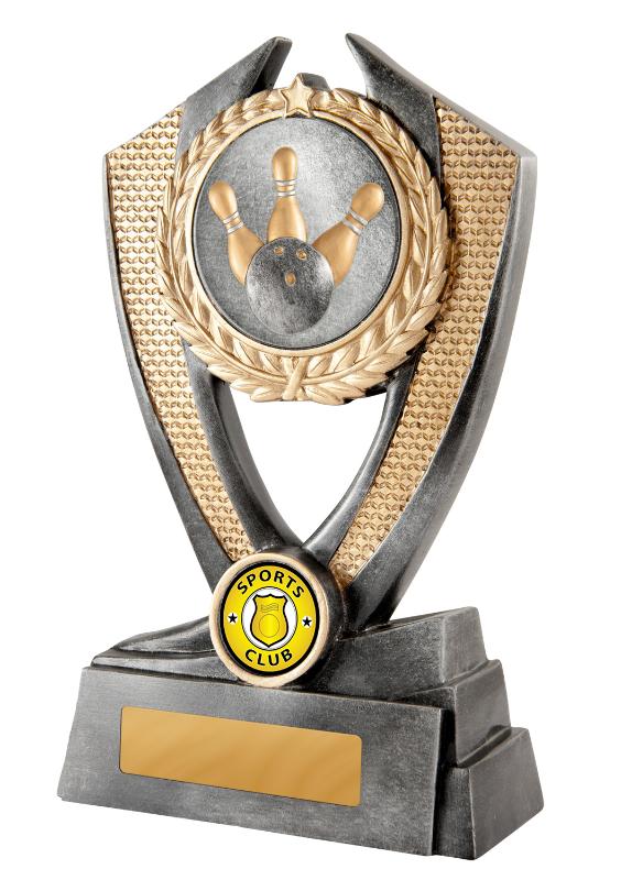 12C-2DC21G Hero Shield-Tenpin17.5cm