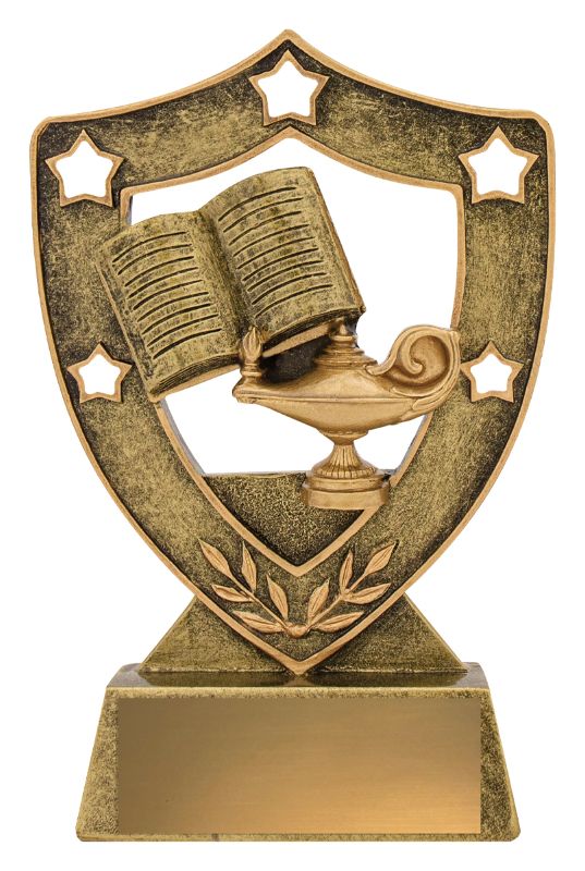 13505 Academic Gold Shield 13.5cm