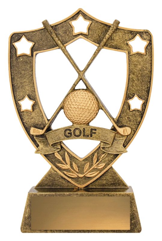 13617 Golf Shield 15.5cm