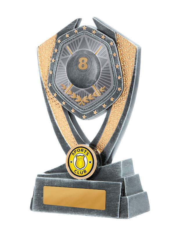 23B-TS34G Hero Shield-Billiards 15cm