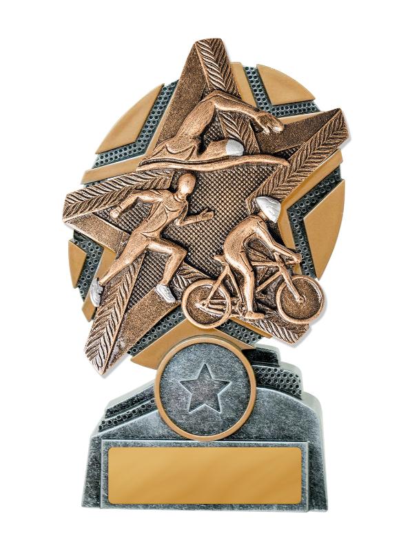 24A-RS15 Starburst Stand Triathlon 13cm