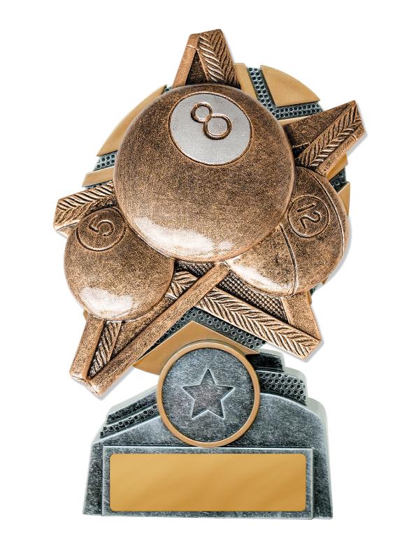24A-RS34 Starburst Stand-Billiards 13cm
