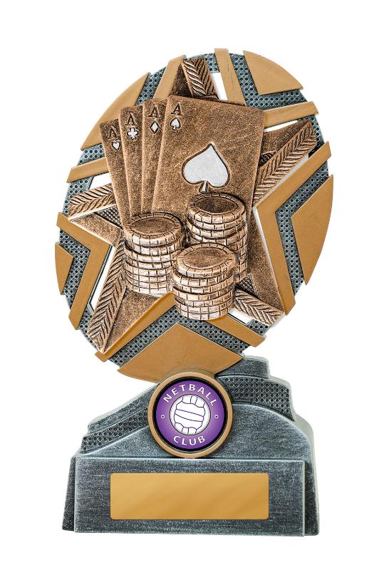 24C-RS54 Starburst Stand Poker 17cm