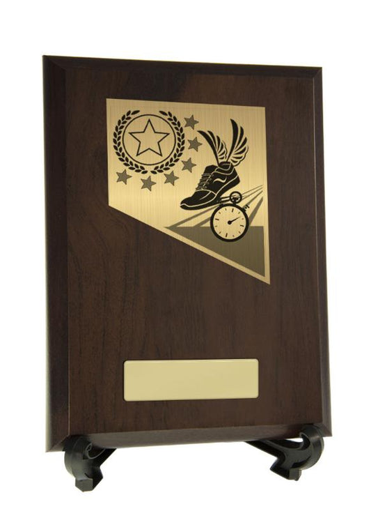 8233CH-PS17A Athletics Theme on Plaque 20cm
