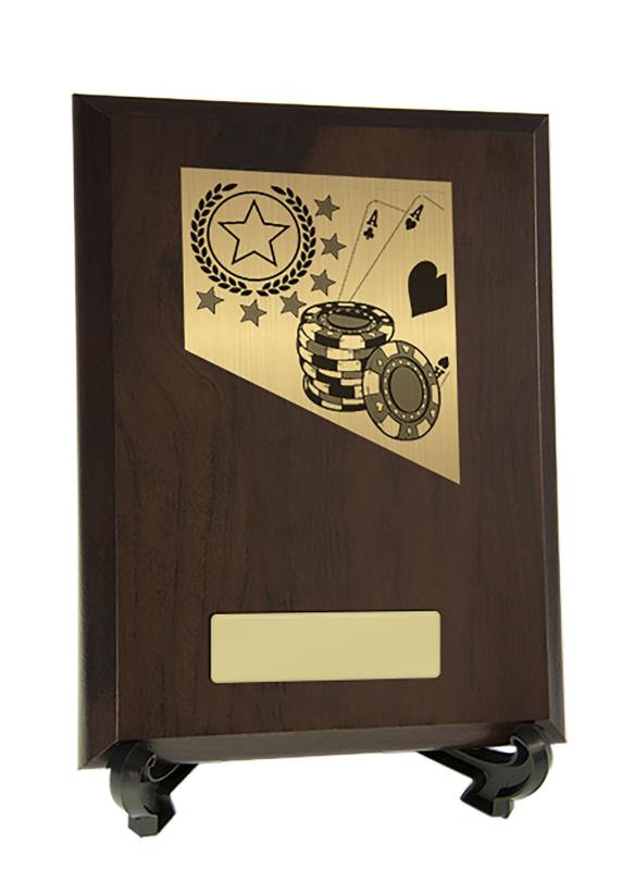 8233CH-PS54A Plaque with Poker Trim 20cm