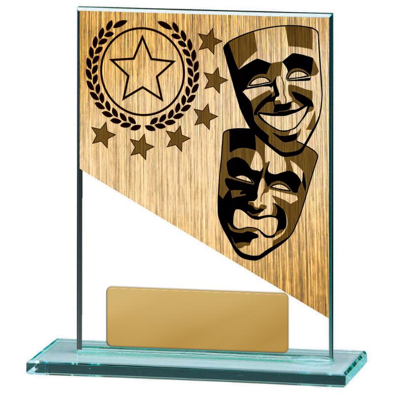 BG01A-PS47A Drama Theme on Glass 13cm