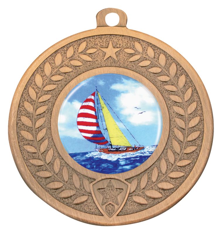 DMK147B Distinction Sailing Medal Bronze 5cm