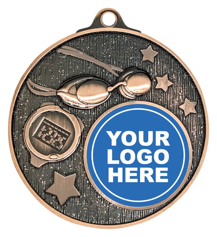 MC602B Club Medal Swimming Bronze