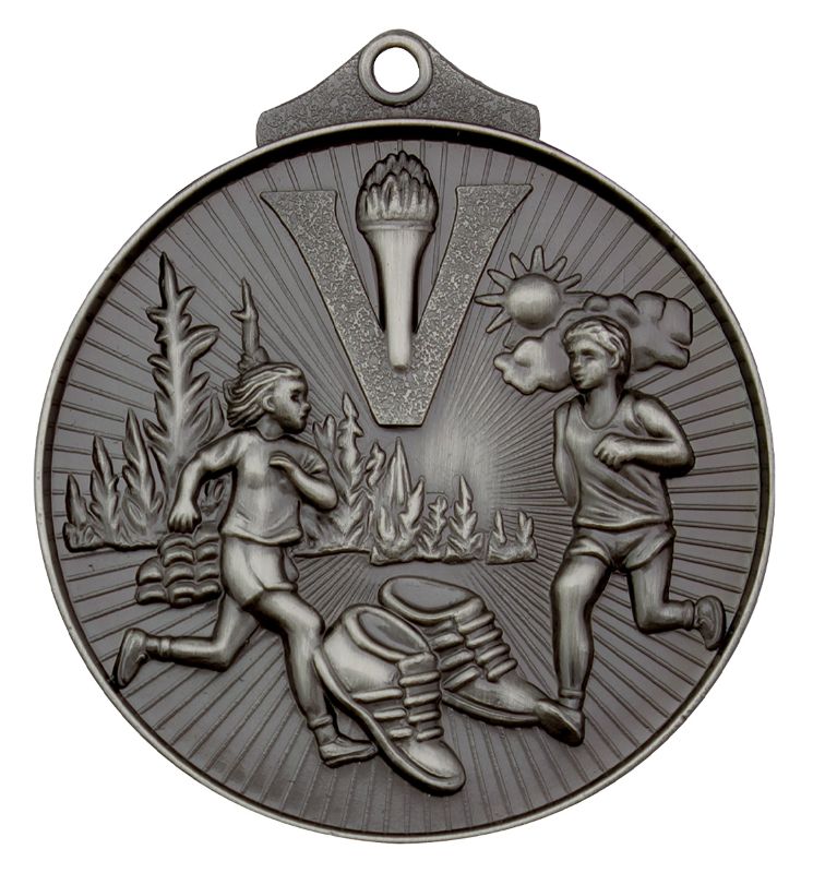 MD925S Cross Country Medal Silver