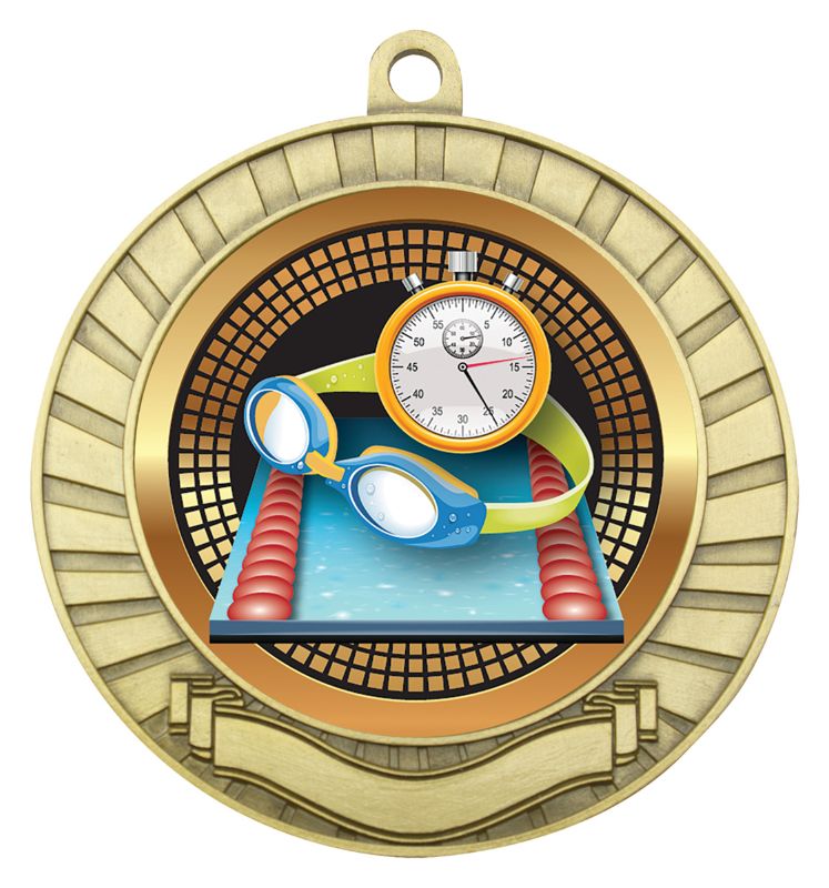 MES230G Eco Scroll Swim Gold