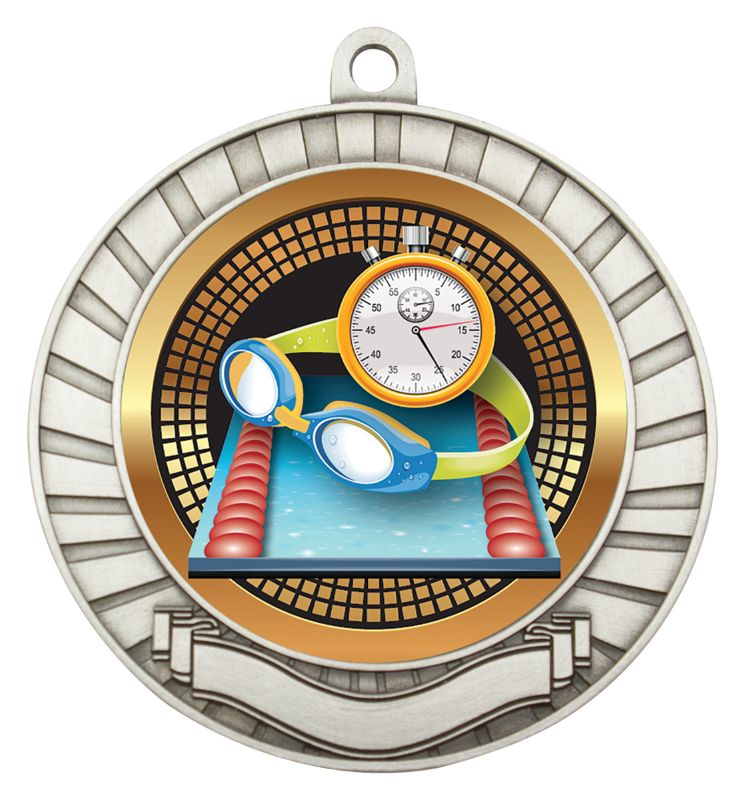 MES230S Eco Scroll Swim Silver