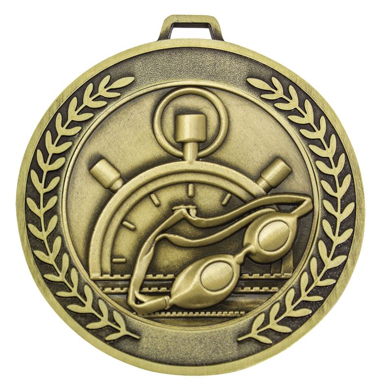 MMJ502G Prestige Swim Gold Medal 7cm