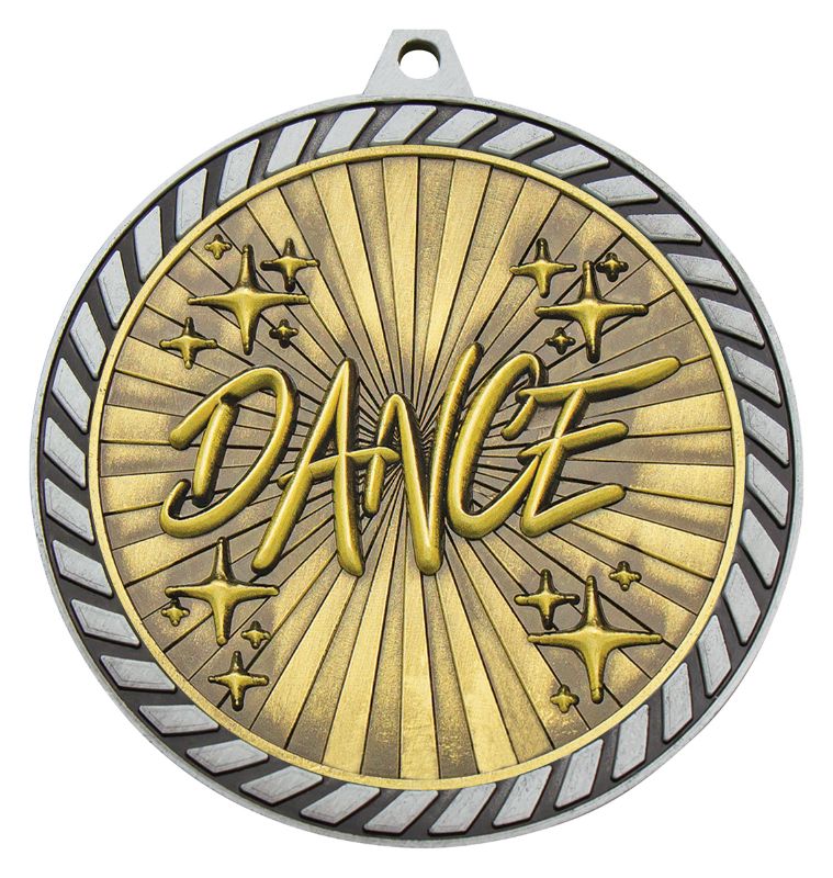 MMV695S Venture Dance Silver Medal 6cm