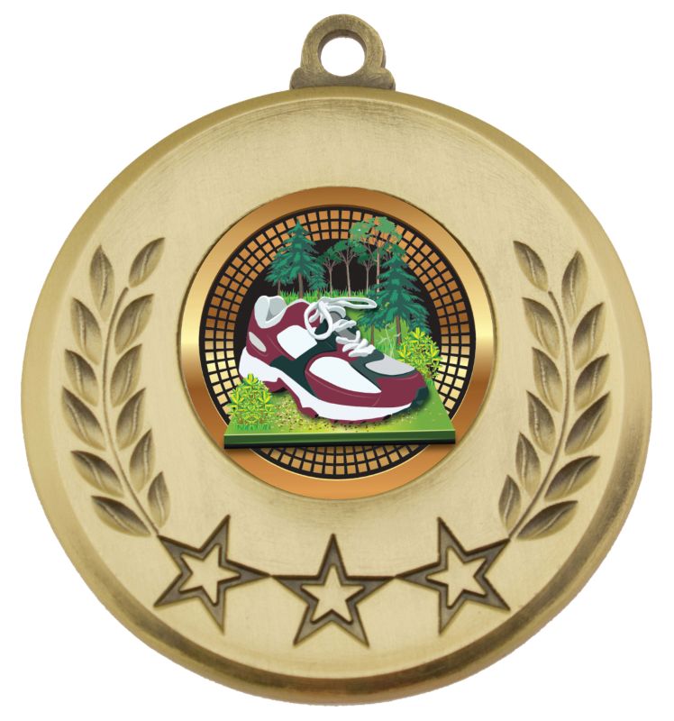 MSH125G Laurel Medal Cross Country Gold