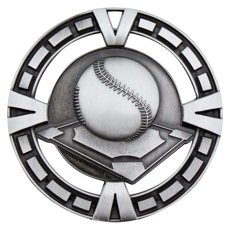 MY903S Baseball / Softball Varsity Medal Silver