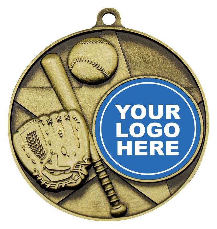 MZ103G Baseball / Softball Topline Medal Gold