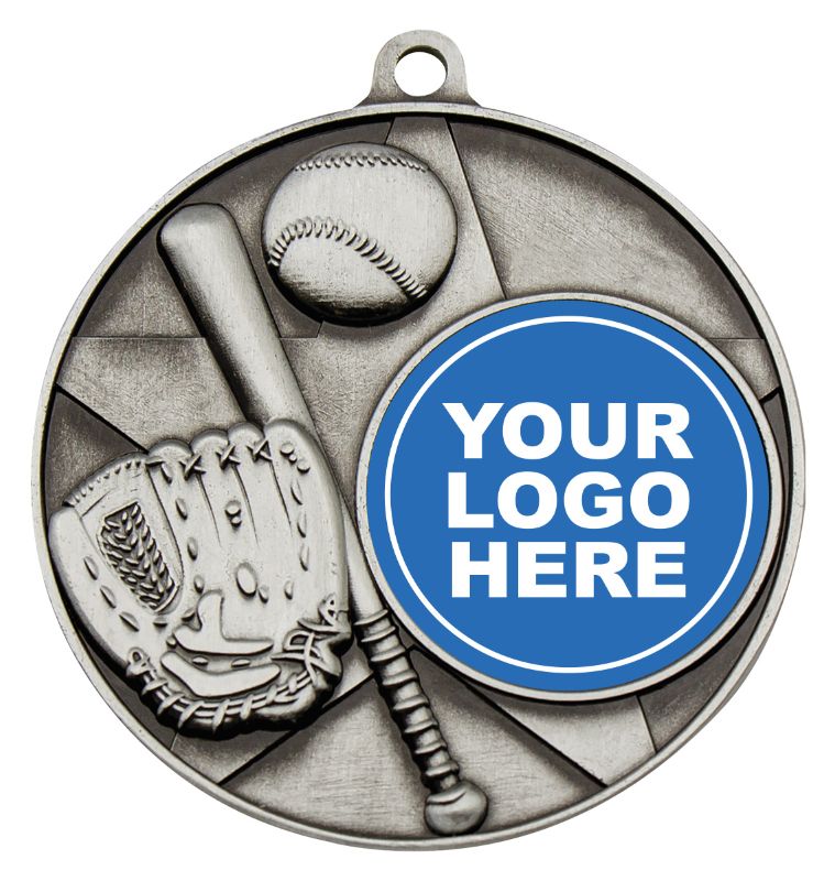 MZ103S Baseball / Softball Topline Medal Silver
