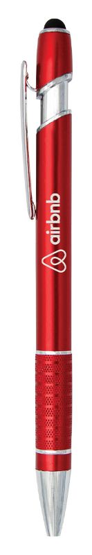 PA206 Stylus Ballpoint Aluminium Pen Red