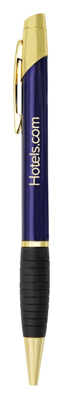 PA303 Executive Brass Barrel Pen Blue