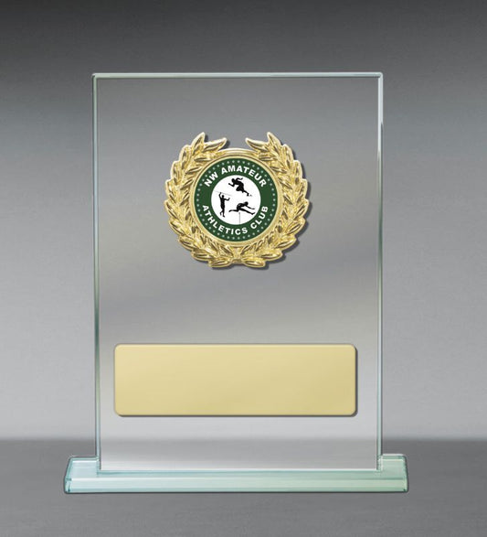 S23-4415 Metal Trim on Glass 13cm