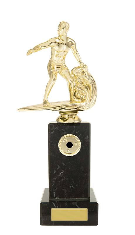 S24-20418 Surfer on Column 20.5cm