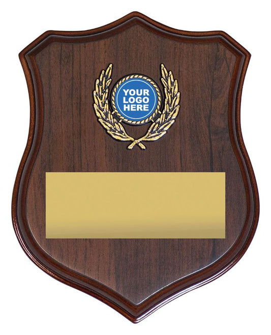 SH08A Braeburn Shield with Logo 19cm