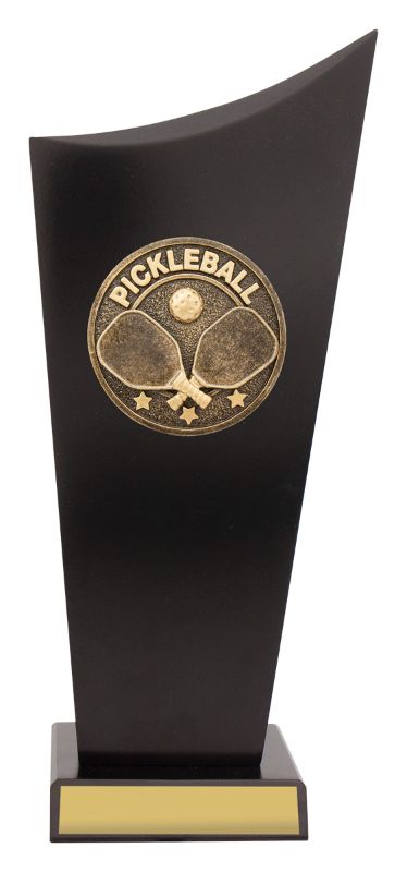 SK571C Pickleball Black Timber Spartan Crest 27cm