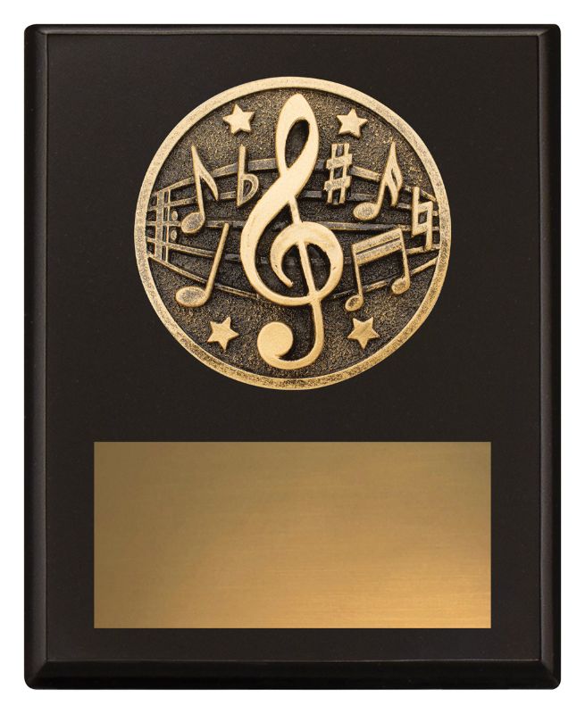 SP621A Challenge Plaque Music 15cm