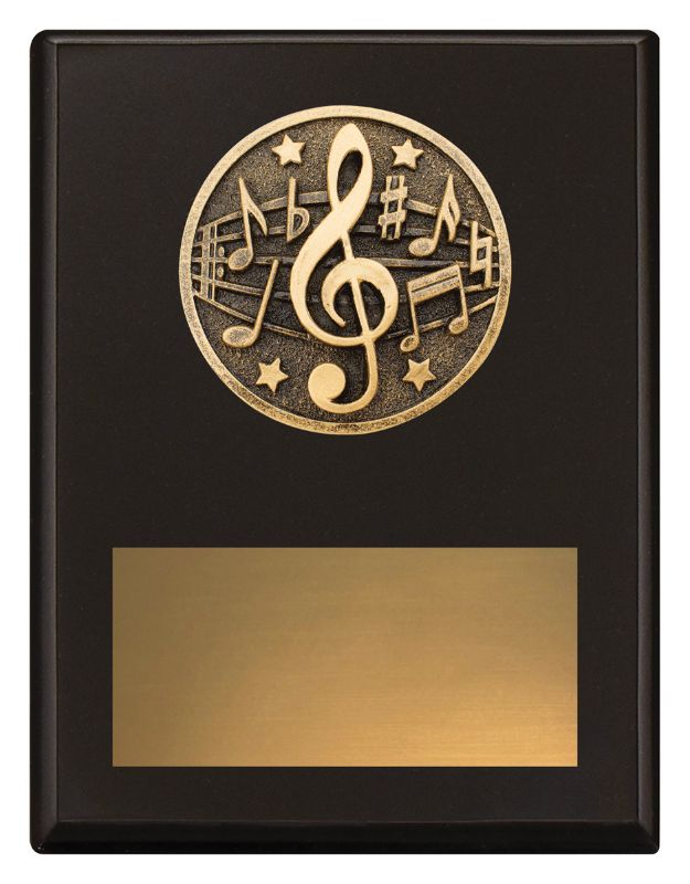 SP621B Challenge Plaque Music 17.5cm