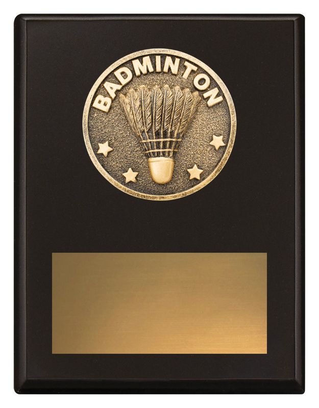 SP646B Challenge Plaque Badminton 17.5cm