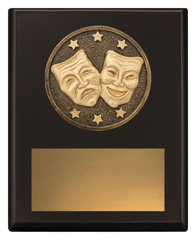 SP694A Challenge Plaque Drama 15cm