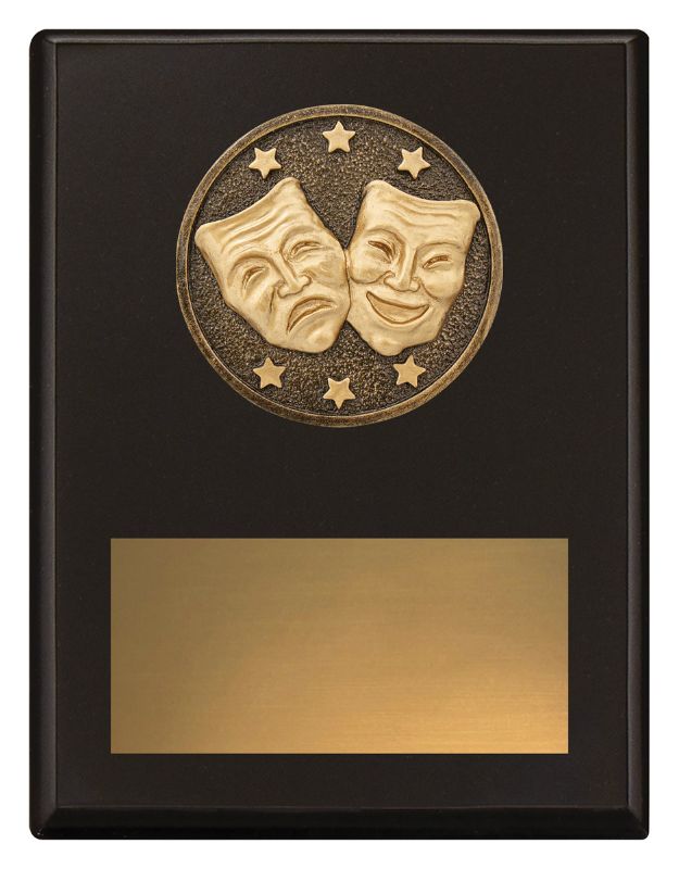 SP694B Challenge Plaque Drama 17.5cm