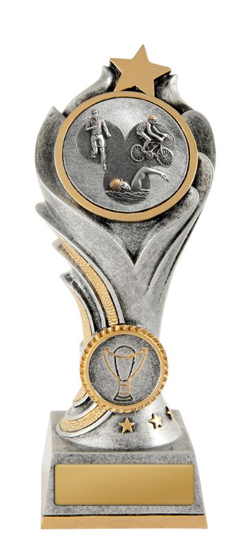 W22-8626 Hex Tower-Triathlon 21cm